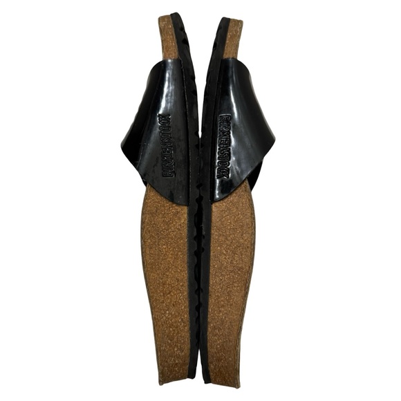 Birkenstock Madrid Birko-Flor Patent Leather Sandals EU 39 US Woman’s 8 - 8.5 - Picture 5 of 8